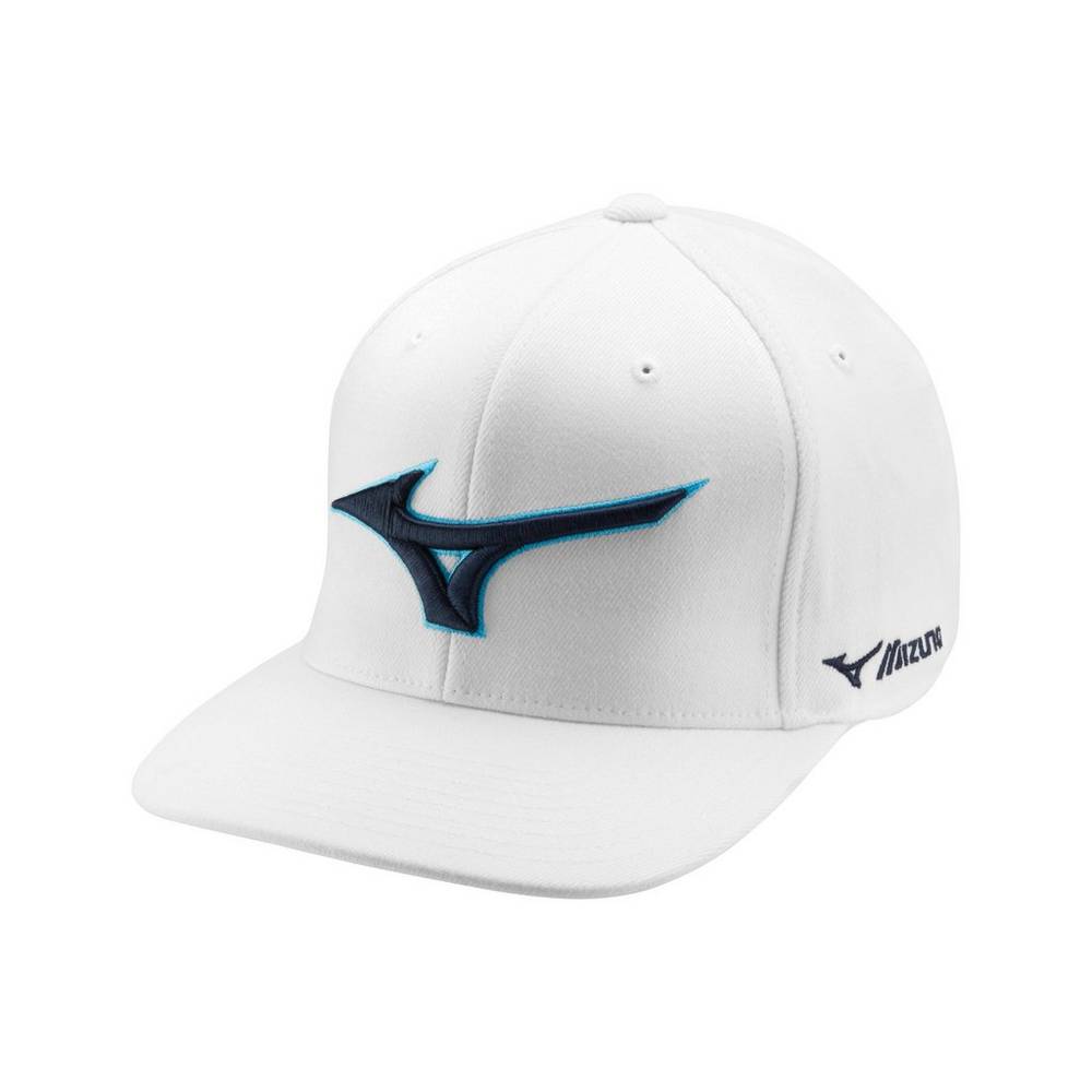 Mizuno Diamond Snapback - Bayan Şapka - Beyaz Türkiye (LNYSPQ-128)